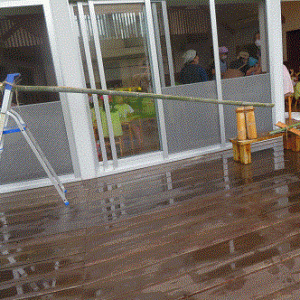 ながしそうめん４、５歳児