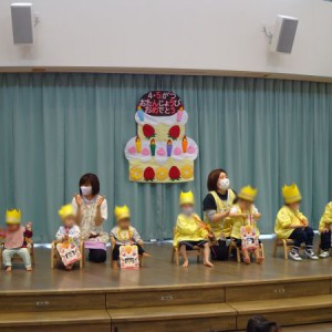 令和４年度　４・５月誕生日会