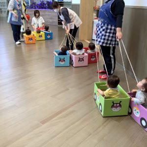 令和５年度　春の遠足　０・１歳児