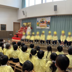 令和５年度　３月誕生会・ひなまつり