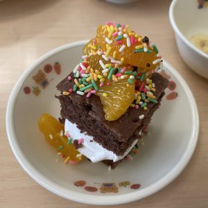 食育《ケーキを作ろう》