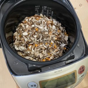 食育《炊き込みご飯を作ろう》