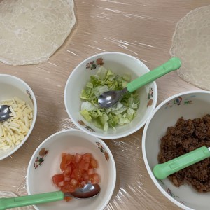 食育《ブリトーを作ろう》
